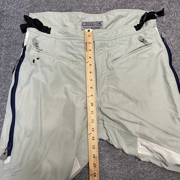 Columbia Convert Mens Large Snow Pants Light Green - Picture 14 of 15